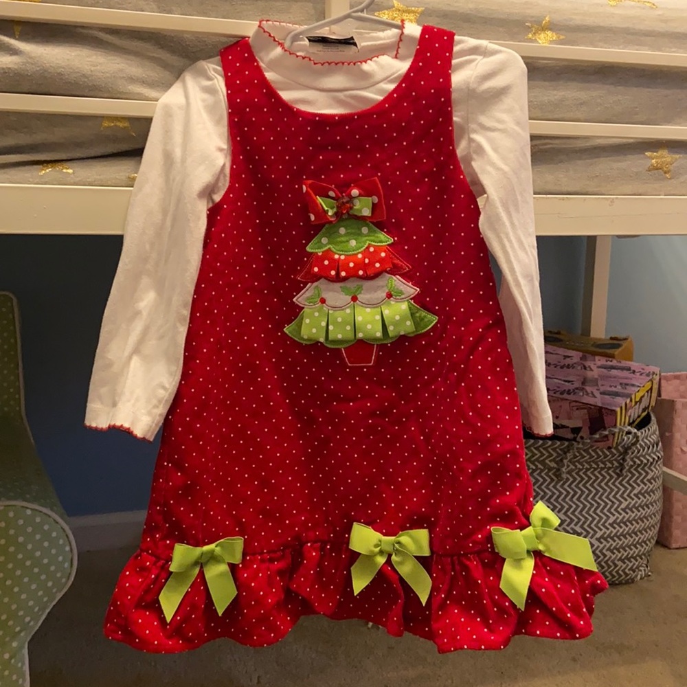 Corduroy Christmas dress